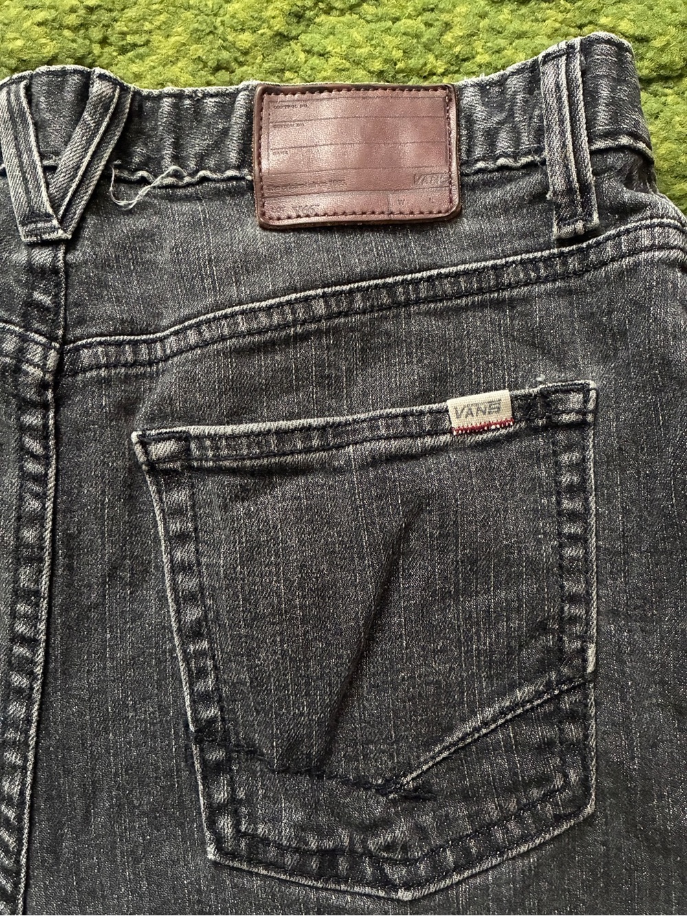 Thrashed Vans Black Slim Straight Jeans - Picture 4 of 9